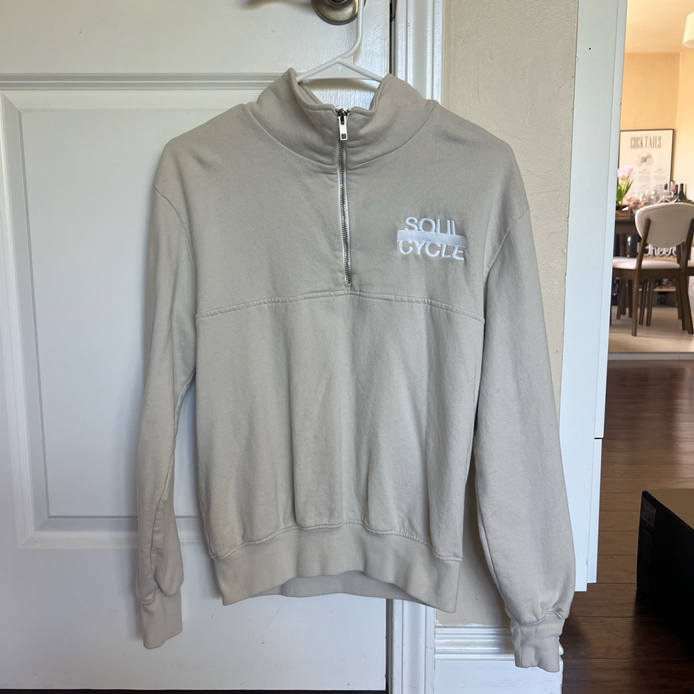 SoulCycle half zip